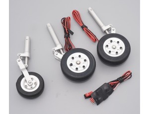 Top-Design Landing Gear Set With Electric Brake System For FMS Viper / Super Scorpion 90mm EDF Jet